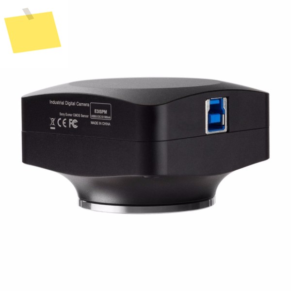 AmScope MU 시리즈 20.0MP USB 3.0 고속 후면 조명 컬러 CMOS C-마운트 현미경 카메라캘리브레이션 슬라이드 포함 제품 이미지