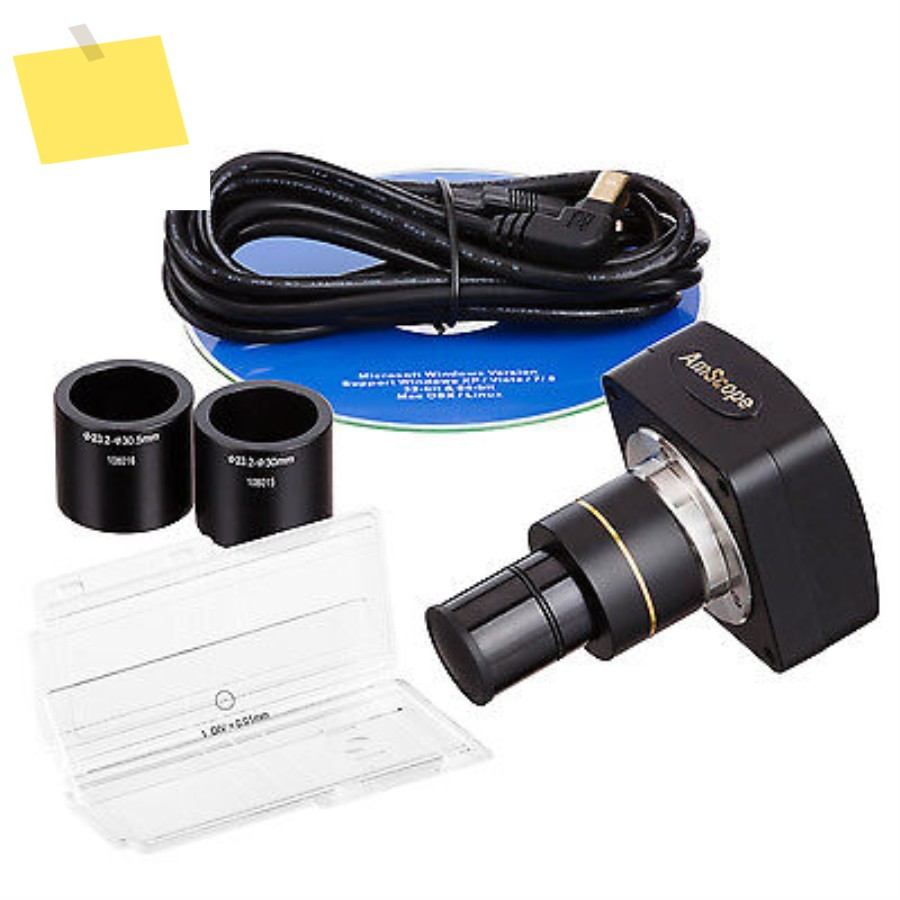 AmScope MU900-CK USB 현미경 디지털 카메라 및 보정 키트, 9MP 제품 이미지