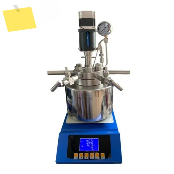 Manufacturer Produce and Sale Lab High Pressure Reactor Mini Steel Hydrogenation 50ml 제품 이미지