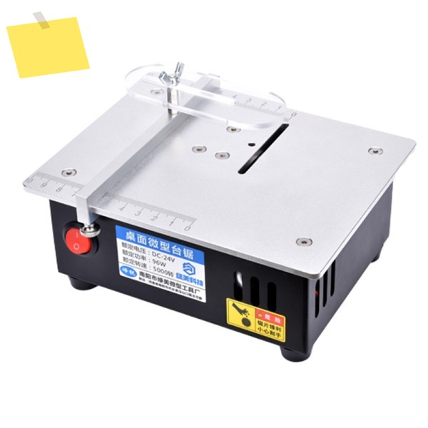 정밀 데스크탑 S1 미니 테이블톱, DIY 아크릴 PCB 절단 알루미늄 합금 모델 소형 전기톱 제품 이미지