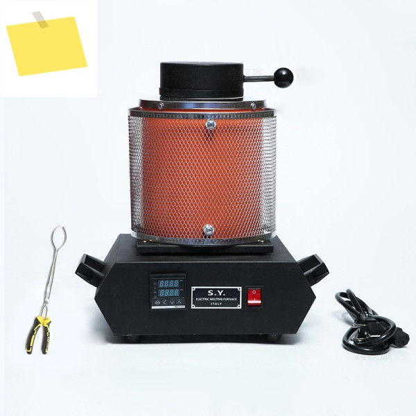 그물형 소형 CNC 금 용해로, 실버, 구리, 고온 1kg 용량 제품 이미지