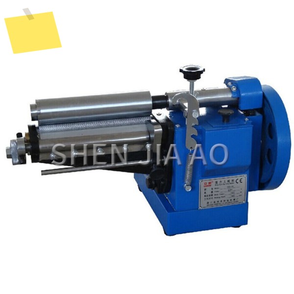 자동 브러시 속도 접착 기계, 데스크탑 노란색 라미네이팅 상단 가장자리 가방 150W, 220V, 18cm, 1PC 제품 이미지