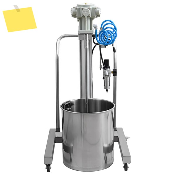 공압 믹서 5-실린더 교반기 자동 리프트형 페인트 및 코팅 액체 20-80L 용량 0.5HP370W 제품 이미지