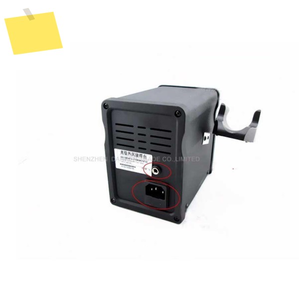 베스트 셀러 220V 8586 2in1 재작업 스테이션 공기 총 휴대용 납땜 인두 기계 1PC 제품 이미지