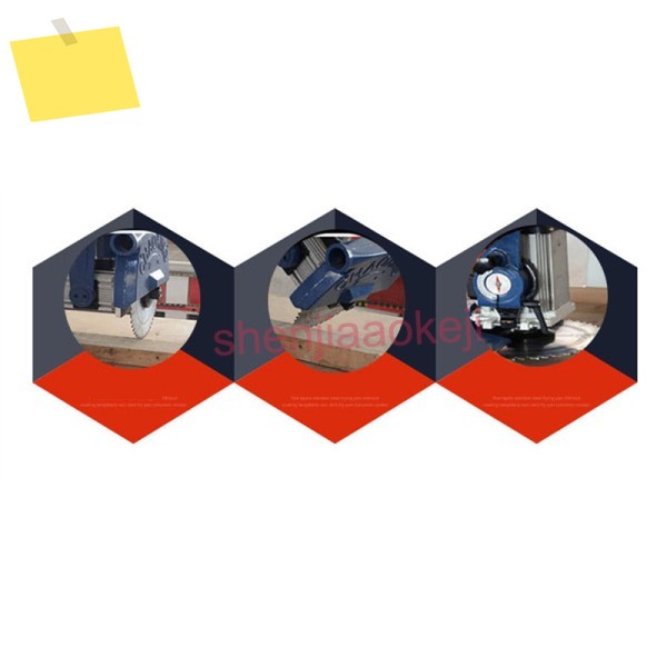 1PC 220380V 원형 톱날 레이디얼 암쏘 기계 MJ640 목공 범용 로커 전동 도구 제품 이미지