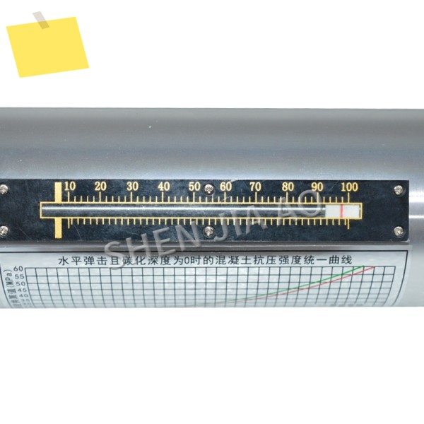 1PC HT-225 휴대용 콘크리트 리바운드 테스트 해머 슈미트 장비 탄성계파란색 악기 케이스 제품 이미지