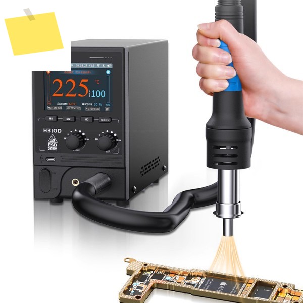 H310D 지능형 열풍기 네트워크 가능 BGA 칩 ECU IC 납땜탈납 수리용 스테이션 제품 이미지