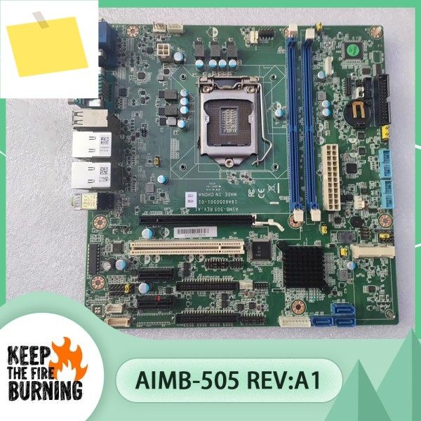 AIMB-505 REV:A1 Advantech 산업용 제어 마더보드 듀얼 네트워크 포트 제품 이미지