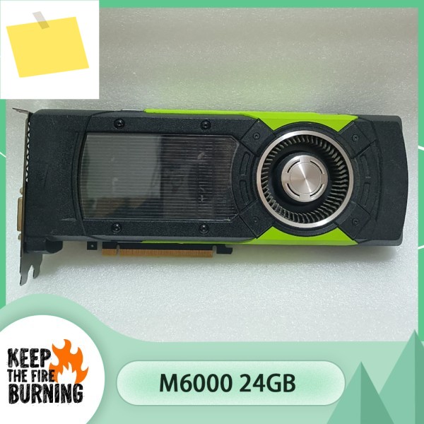 M6000 24GB 그래픽 카드 전문 제품 이미지