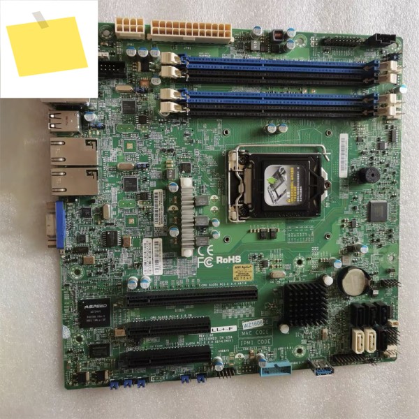 LGA1150 E3-1200 싱글 채널 마더보드 X10SLL+-F 제품 이미지
