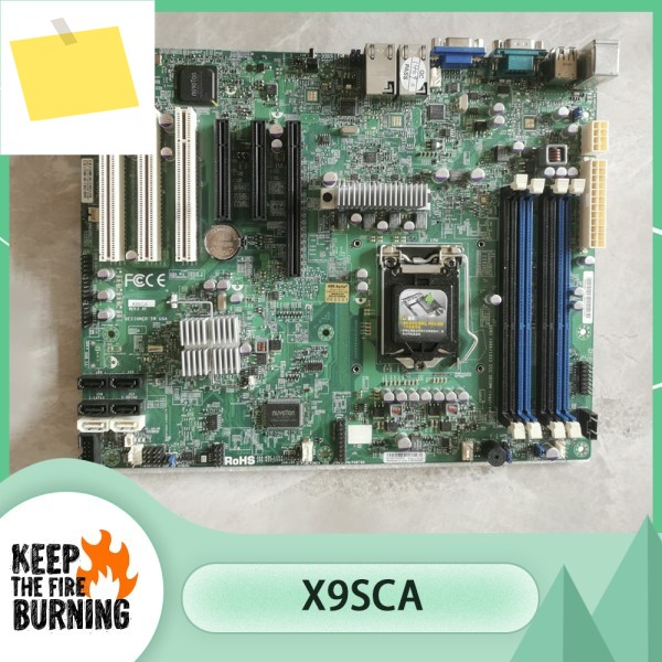 X9SCA 단일 채널 LGA1155 서버 마더보드 REV.1.01 제품 이미지