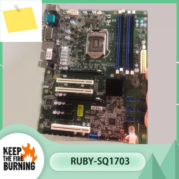 산업용 제어 마더보드 LGA1151은 6세대 및 RUBY-SQ1703을 지원합니다. 제품 이미지