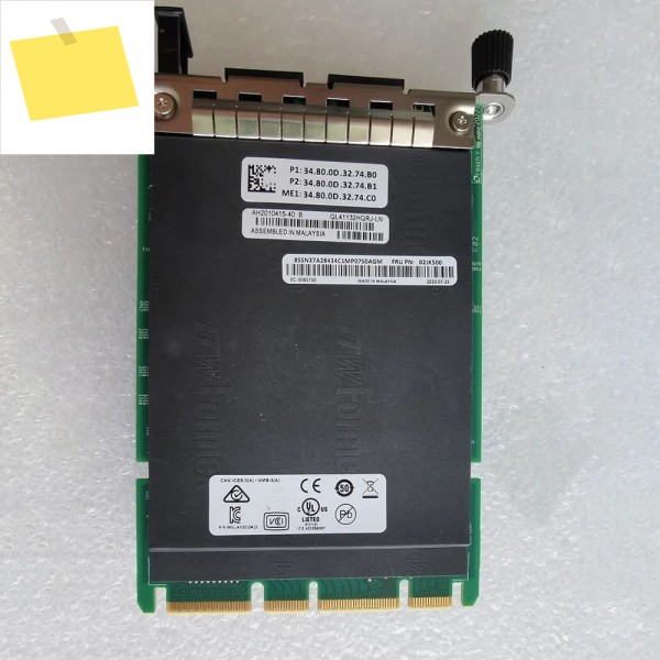 10 기가비트 네트워크 카드 이중 전기 포트 QL41132HQRJ-LN 02JK500 제품 이미지
