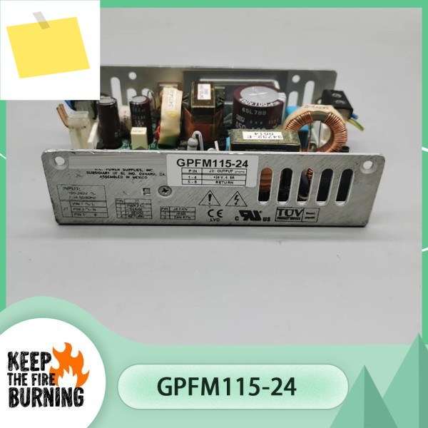 산업용 병원 전원 공급 장치 +24V4.8A GPFM115-24 제품 이미지