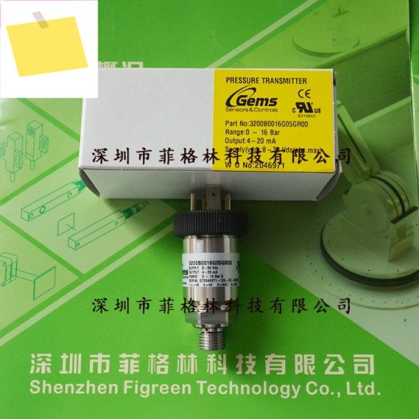 3200B0016G05GR00 American GEMS 압력 센서, 가능 제품 이미지