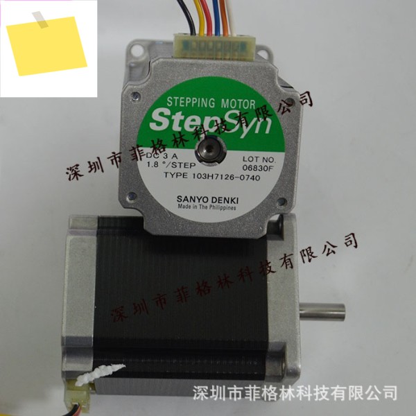 실물사진 103H7126-0740 산요 SANYO 스테퍼모터 제품 이미지