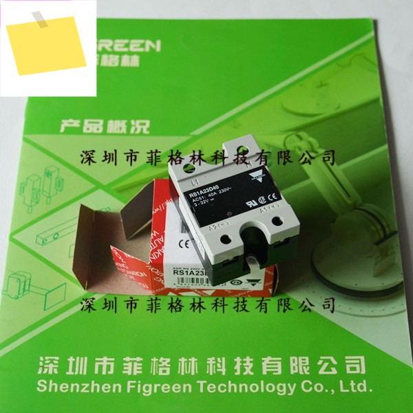 페이크 원 페널티 10 RS1A23D40 스위스 Jiale CARLO GAVAZZI 솔리드 스테이트 릴레이 제품 이미지