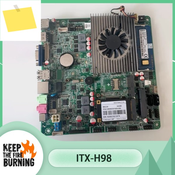 ITX-H98 산업용 제어 마더보드 I5-4200U 프로세서 DDR3 제품 이미지