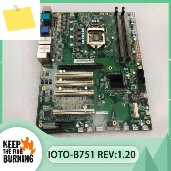 IOTO-B751 REV:1.20 산업용 제어 마더보드 제품 이미지