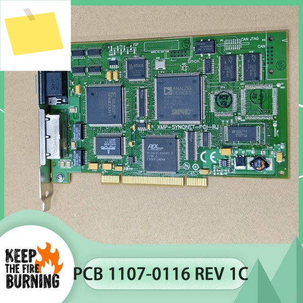 XMP-SYNQNET-PCI-RJ 수집 카드 PCB 1107-0116 REV 1C 제품 이미지