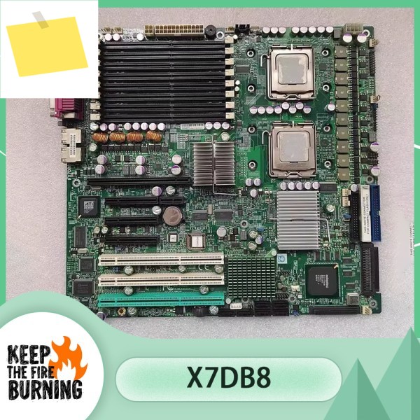 슈퍼마이크로 듀얼 서버 마더보드 LGA771용 X7DB8 제품 이미지