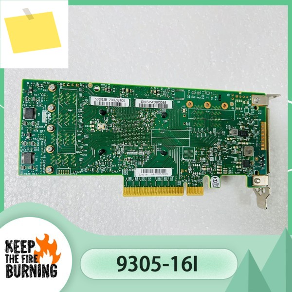 LSI 디스크 어레이 Raid 카드 16포트 12Gb SASSATA HBA IT 9305-16I 확장 제품 이미지