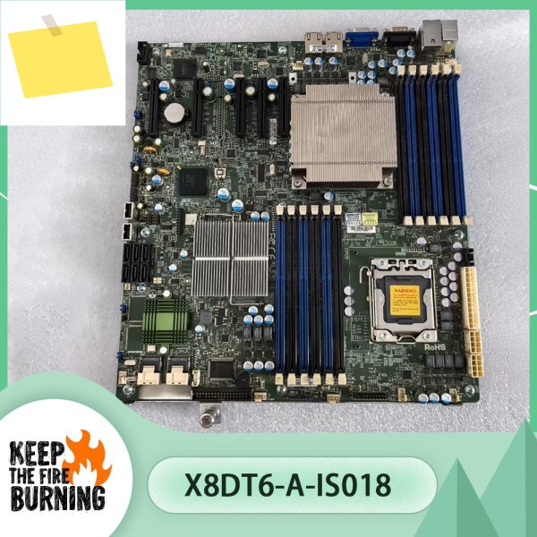 슈퍼마이크로 듀얼 LGA1366 X58 서버 마더보드 X8DT6-A-IS018 제품 이미지