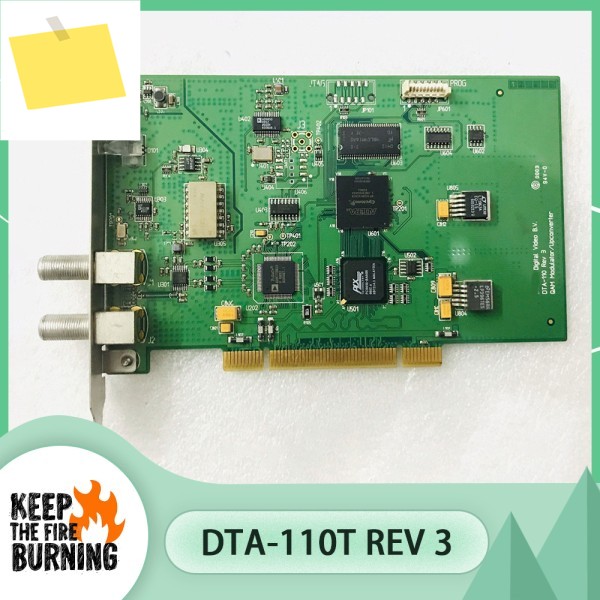 DeKTec Digital Video B.V용 DTA-110T Rev 3 다중 표준 변조 카드 제품 이미지