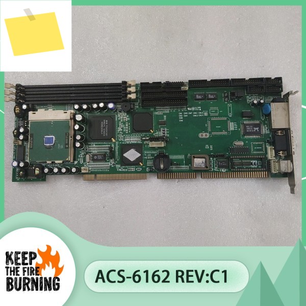ACS-6162 REV:C1 풀 렝스 듀얼 네트워크 카드 산업용 제어 마더보드 제품 이미지