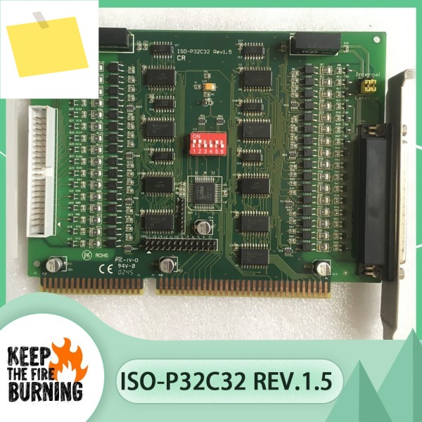 컨트롤 카드 32채널 광학적으로 절연된 디지털 입력 ISO-P32C32 Rev.1.5 제품 이미지