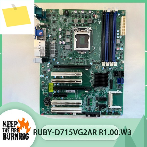 산업용 마더보드 듀얼 네트워크 포트 RUBY-D715VG2AR R1.00.W3 제품 이미지