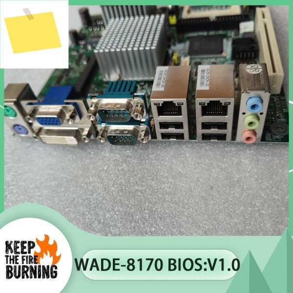 WADE-8170 BIOS:V1.0 듀얼 포트 산업용 제어 마더보드 제품 이미지