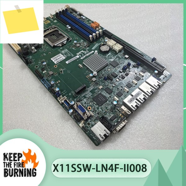 LGA1151 산업용 제어 마더보드 X11SSW-LN4F-II008 REV.1.0 제품 이미지