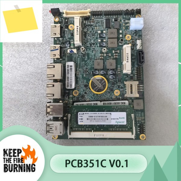 산업용 제어 마더보드 CPU J1900 PCB351C V0.1 제품 이미지