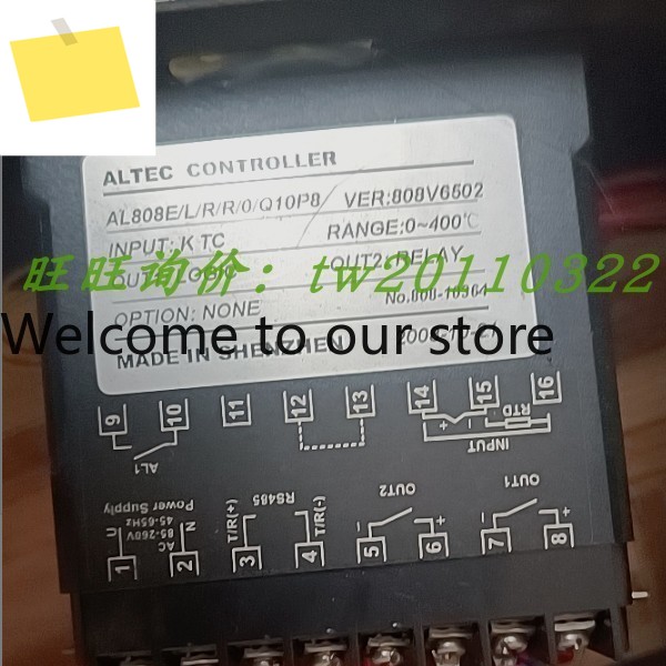 【새 제품】 AL808ELRR0Q10P8 지능형 온도 컨트롤러 ALTEC는 입니다. ?? ???