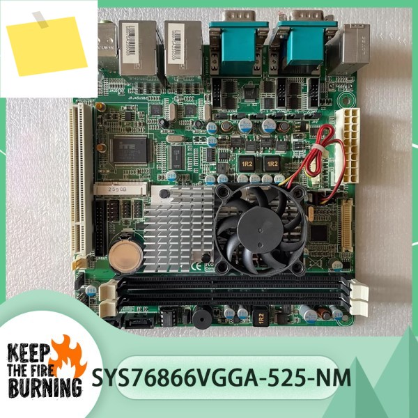 듀얼 포트 산업용 마더보드 SYS76866VGGA-525-NM 제품 이미지