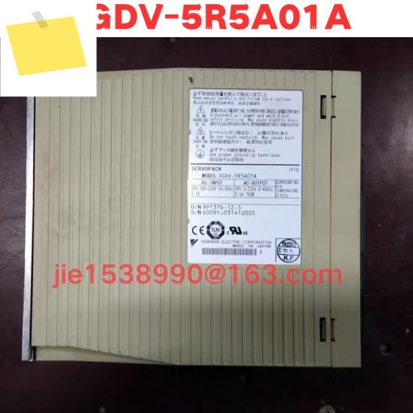 중고 SGDV-5R5A01A 정상 기능 테스트 완료됨 OK 제품 이미지