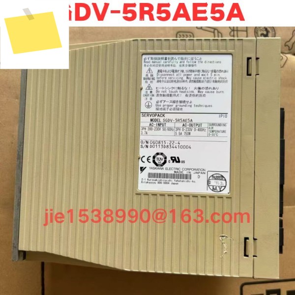 중고 SGDV-5R5AE5A 정상 기능 테스트 완료됨 OK 제품 이미지