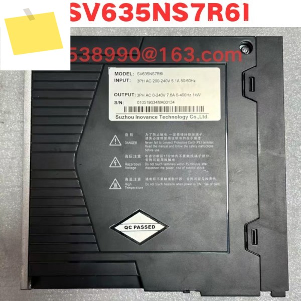 중고 서보 드라이버 SV635NS7R6I 정상 기능 테스트 완료됨 OK 제품 이미지