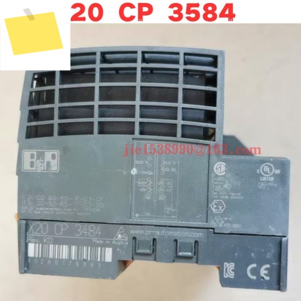 사용된 모듈 X20 CP 3584 일반 기능 테스트 완료 OK 제품 이미지