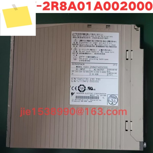 중고 SGDV-2R8A01A002000 정상 기능 테스트 완료됨 OK 제품 이미지