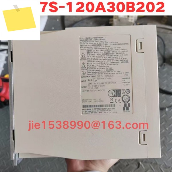 중고 SGD7S-120A30B202 정상 기능 테스트 완료됨 OK 제품 이미지
