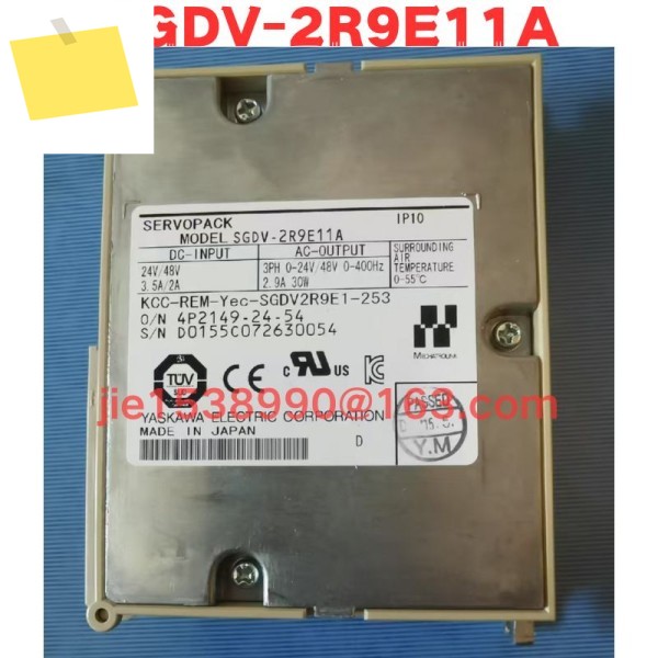 중고 SGDV-2R9E11A 정상 기능 테스트 완료됨 OK 제품 이미지