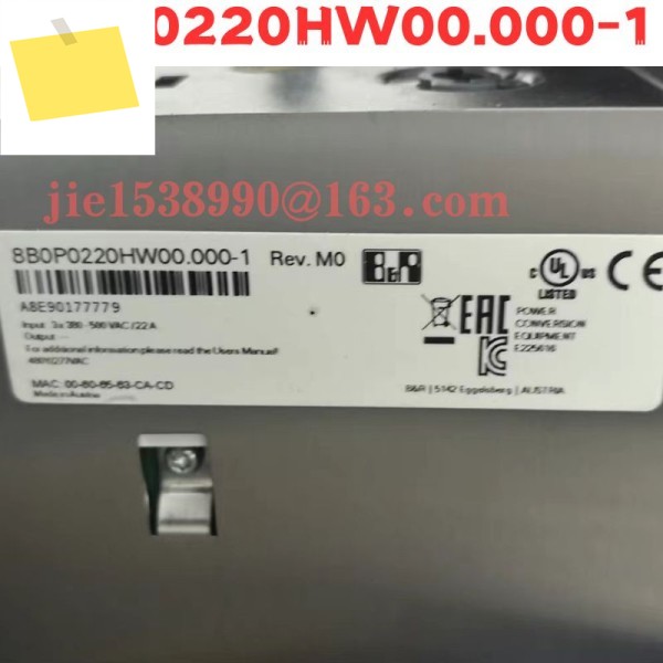중고 서보 드라이브 8B0P0220HW00.000-1 정상 기능 테스트 완료됨 OK 제품 이미지