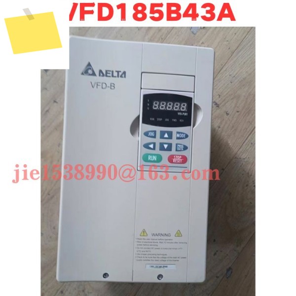 중고 주파수 변환기 VFD185B43A 일반 기능 테스트 완료 OK 제품 이미지