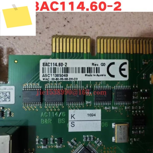 중고 서보 드라이브 통신 카드 8AC114.60-2 정상 기능 테스트 완료 제품 이미지