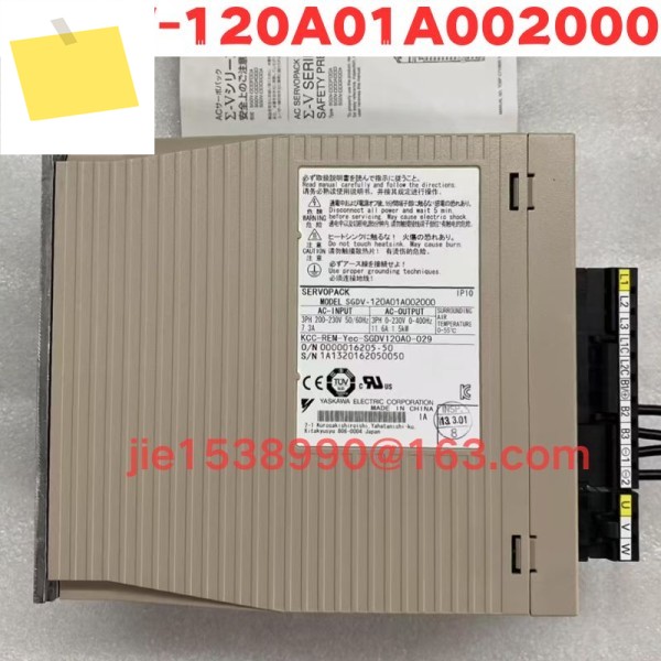 중고 서보 드라이버 SGDV-120A01A002000 정상 기능 테스트 완료됨 OK 제품 이미지