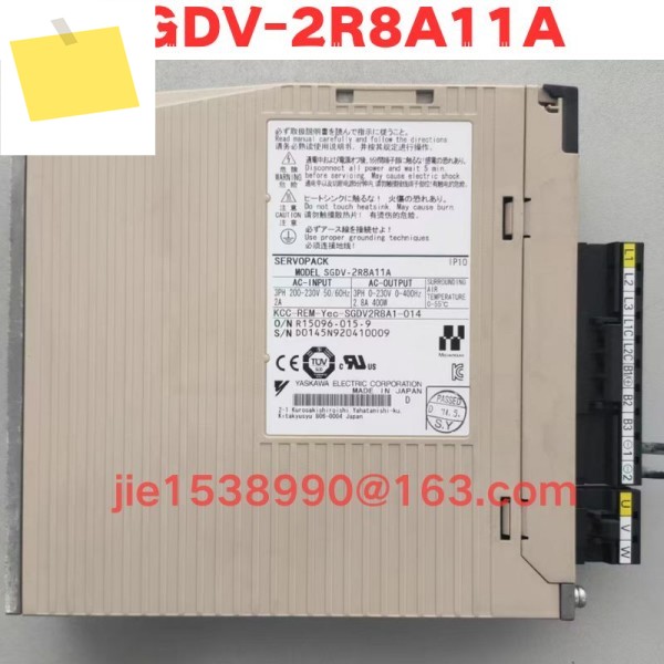 중고 SGDV-2R8A11A 정상 기능 테스트 완료됨 OK 제품 이미지