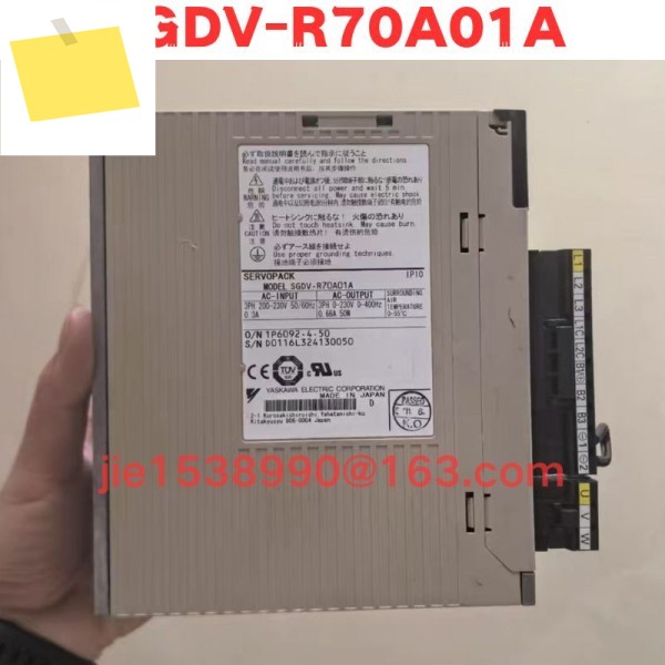 중고 SGDV-R70A01A 정상 기능 테스트 완료됨 OK 제품 이미지