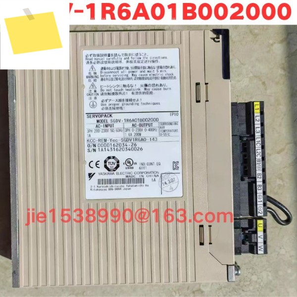 중고 SGDV-1R6A01B002000 정상 기능 테스트 완료됨 OK 제품 이미지